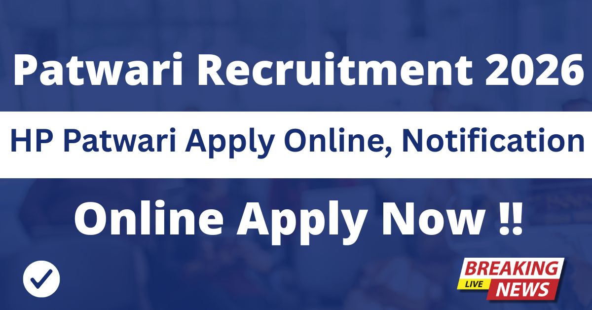 Patwari Recruitment 2026