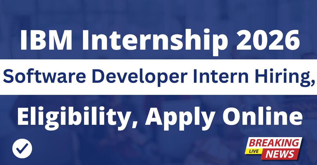 IBM Internship 2026