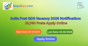 India Post GDS Vacancy 2026 Notification: 28,740 Posts Apply Online