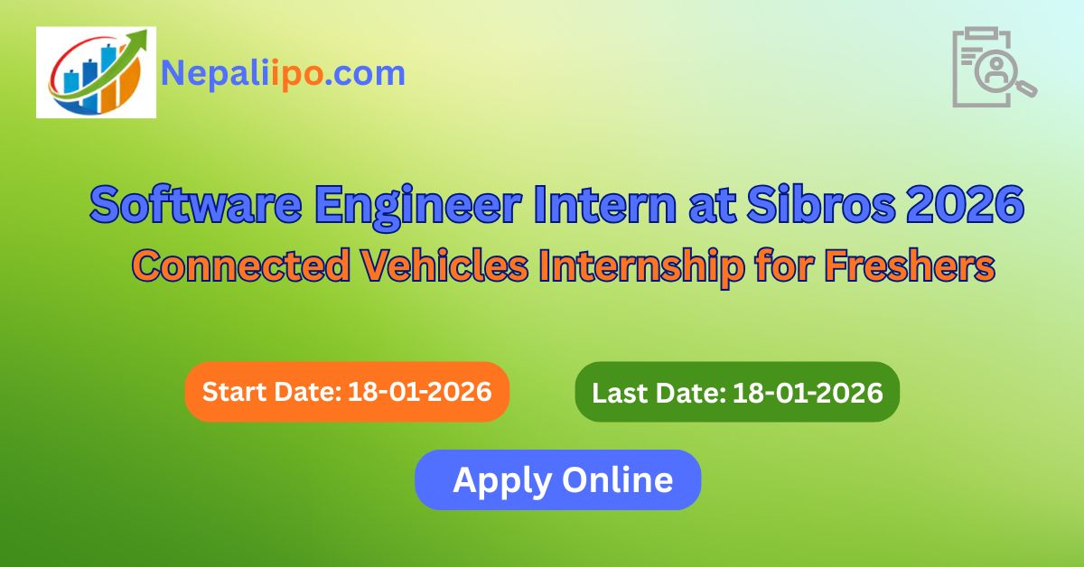 Software Engineer Intern at Sibros 2026 – Connected Vehicles Internship for Freshers