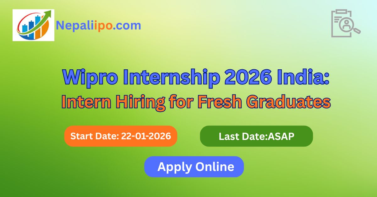 Wipro Internship 2026 India: Intern Hiring for Fresh Graduates