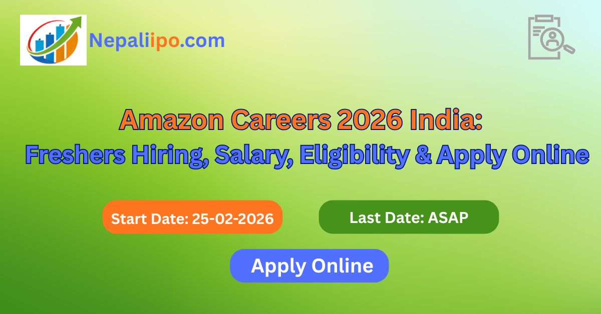 Amazon Careers 2026 India: Freshers Hiring, Salary, Eligibility & Apply Online