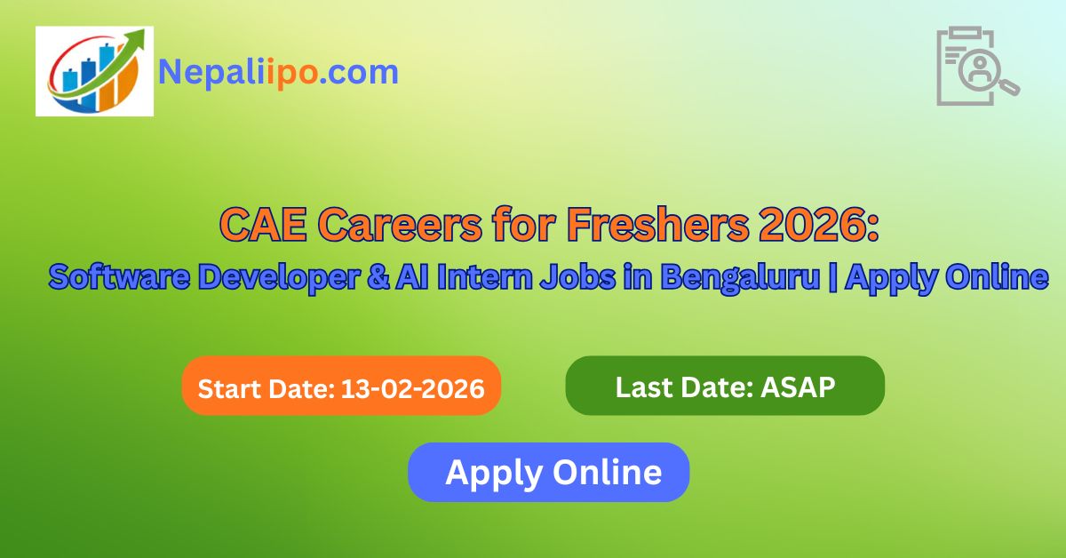 CAE Careers for Freshers 2026: Software Developer & AI Intern Jobs in Bengaluru | Apply Online