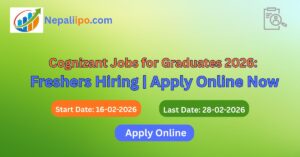 Cognizant Jobs for Graduates 2026: Freshers Hiring | Apply Online Now