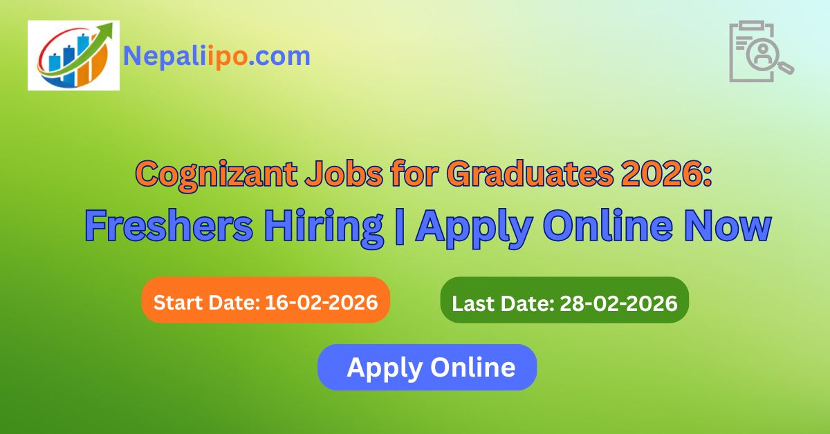 Cognizant Jobs for Graduates 2026: Freshers Hiring | Apply Online Now
