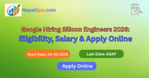 Google Hiring Silicon Engineers 2026: Eligibility, Salary & Apply Online