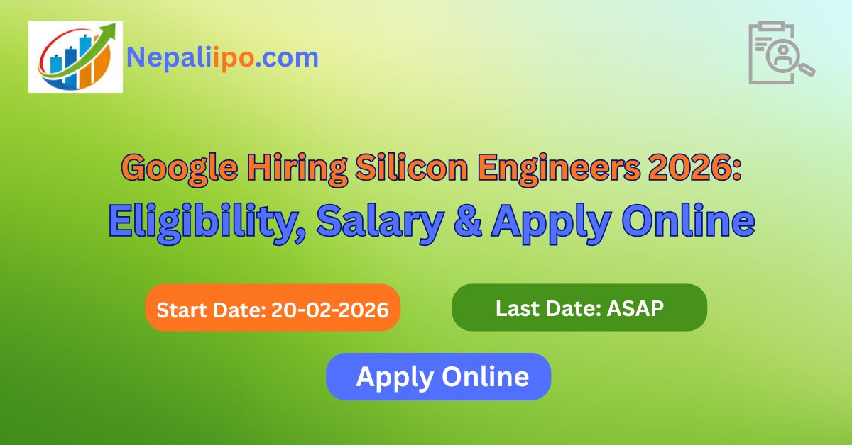 Google Hiring Silicon Engineers 2026: Eligibility, Salary & Apply Online