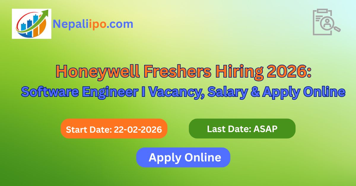 Honeywell Freshers Hiring 2026: Software Engineer I Vacancy, Salary & Apply Online