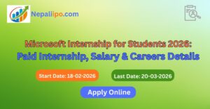 Microsoft Internship for Students 2026: Paid Internship, Salary & Careers Details
