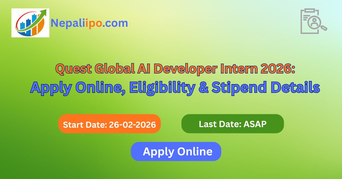 Quest Global AI Developer Intern 2026: Apply Online, Eligibility & Stipend Details