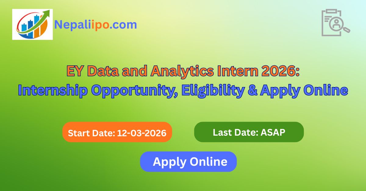 EY Data and Analytics Intern 2026