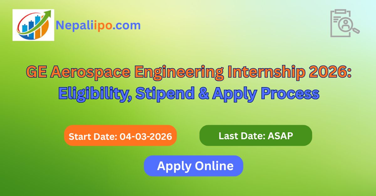 GE Aerospace Engineering Internship 2026