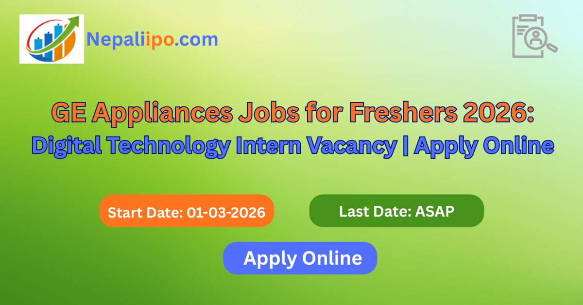 GE Appliances Jobs for Freshers 2026