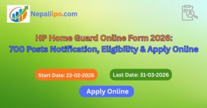 HP Home Guard Online Form 2026