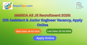 MMRDA AE JE Recruitment 2026