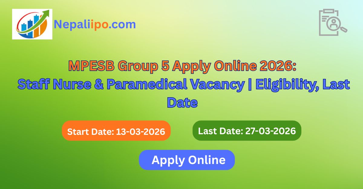 MPESB Group 5 Apply Online 2026