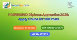 POWERGRID Diploma Apprentice 2026